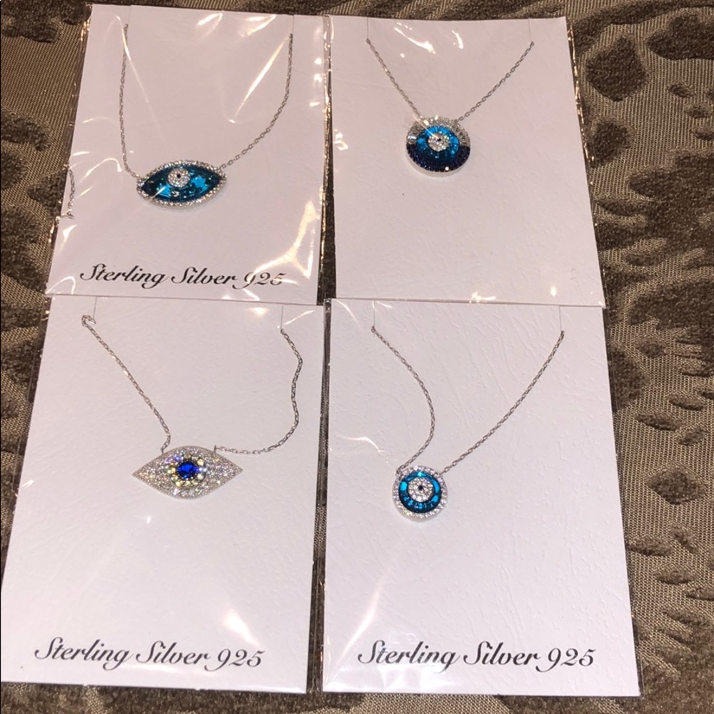 Evil eye necklace